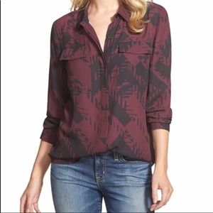 Halogen Button Front Shirt
